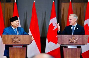 Pertemuan Bilateral Presiden RI dan PM Kanada