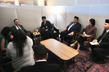 Pertemuan Bilateral Menlu RI dan Venezuela