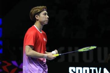 Aksi Ginting Hadapi Naraoka di BDMNTN-XL 2025