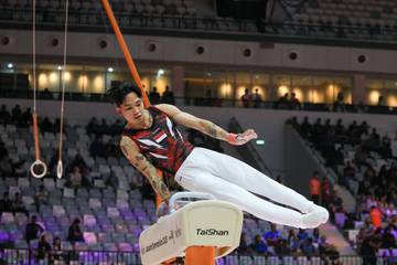 Hatoguan Berputar di Arena Pommel Horse Indonesia Arena
