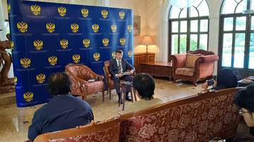 Dubes Rusia Gelar 'Press Briefing' Bahas Hubungan Bilateral  
