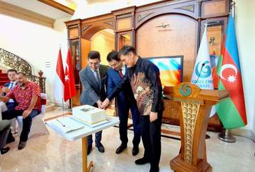 Kedubes Azerbaijan Rayakan Lima Tahun Hari Kemenangan 