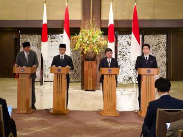 Indonesia-Jepang Gelar Pertemuan 2+2 Ketiga, Empat Menteri Bertemu