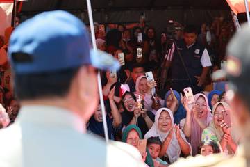 Momen Presiden Prabowo Meninjau Lokasi Terdampak Banjir Aceh