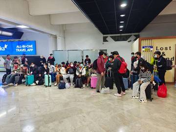 Puluhan WNI yang Diamankan Myanmar Tiba di Indonesia 