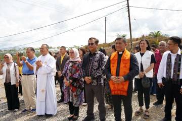 Pekerja Migran Indonesia Merayakan Natal Bersama di Sarawak 