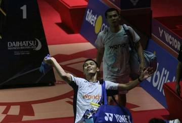 Fajar/Fikri Tampil Gemilang di Partai Perdana