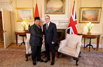 Presiden Prabowo dan PM Inggris Perkuat Kerja Sama
