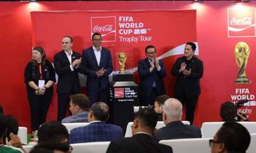 Trofi Piala Dunia Tiba di Jakarta