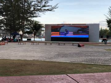 Nobar Indonesia vs Iraq di Natuna Malam Ini