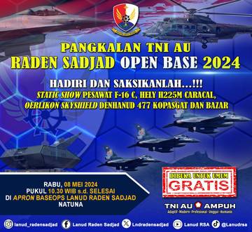 Lanud RSA Akan Gelar Open Base