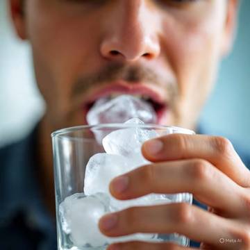 Sering Mengunyah Es Batu? Kenali Dampaknya