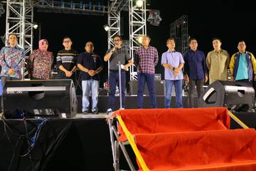Meriahnya Hiburan Rakyat HUT kota Balikpapan ke 128 Tahun