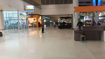 Pantauan Arus Balik Mudik H+3 di Bandara Inernasional SAMS Balikpapan 