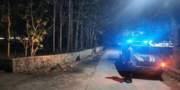 Polsek Banyuates Sampang Gelar Blue Light Patrol