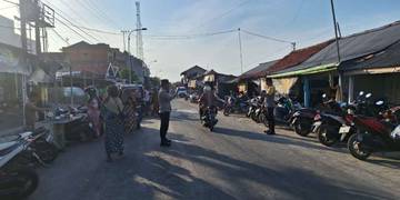 Pamtur Pagi Himbau Masyarakat Untuk Tertib Berlalu Lintas