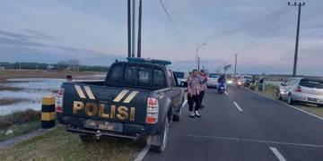 Patroli Polres Sampang Antisipasi Balap Liar 