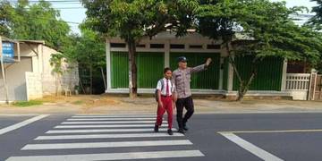 "Commander Wish" Polres Sampang Minimalisir Laka Lantas