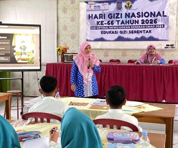 Edukasi Gizi Serentak HGN di Sampang
