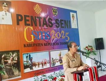  Pentas Seni GSMS 2025 di Tanimbar Tekankan Identitas Budaya Sejak Dini