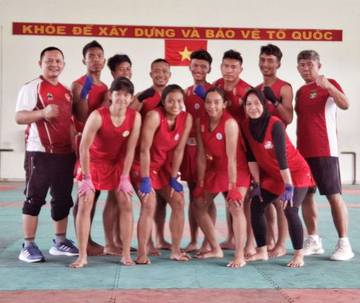 Jelang PON Sumut, Atlet Wushu Jalani Try Out ke Vietnam