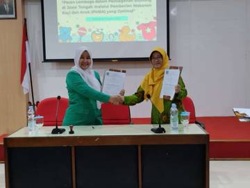 PW Fatayat NU dan PW Aisyiyah Jateng Lakukan MOU Tangani Stunting