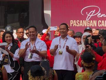 Andika Hendi Daftar Pilgub di KPU Jateng