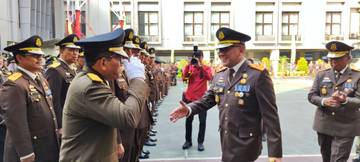 Kejaksaan Tinggi Jawa Tengah Gelar Upacara Hari Lahir Kejaksaan Perdana