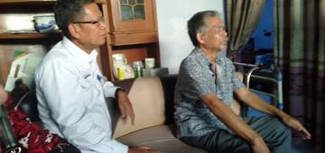 Anjangsana kepada Tiga Purna Tugas Yang Sedang Menderita Stroke