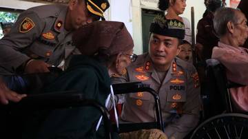 Polres Buleleng Gelar Bakti Sosial untuk Lansia