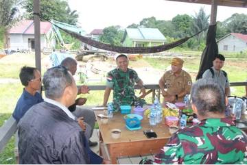 Dandim Putussibau Pastikan Progres Koperasi Merah Putih