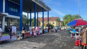 Disperindagkop Sintang Dukung UMKM, Buka Bazar Akhir Pekan 