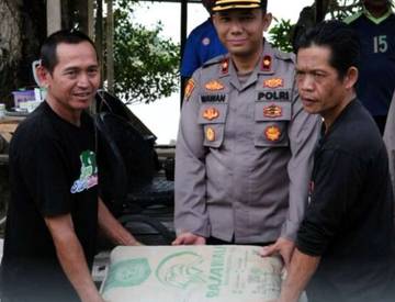 Polres Sintang Support Percepatan Pembangunan Rumah Ibadah