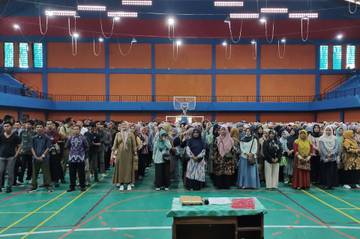 Gladi Pelantikan P3K Bangka di GOR Sang Depati
