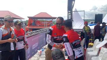 Dandim Hadiri GTX Motorcross dan Apresiasi Generasi Muda