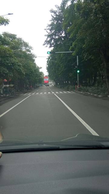 Lengangnya Jalan di H-1 Lebaran