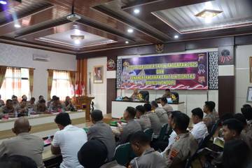 Polres Wonogiri Sosialisasi DIPA 2025
