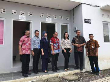 Peresmian Pembangunan 23 Rumah Penataan Kawasan Kumuh Kelurahan Sangkrah