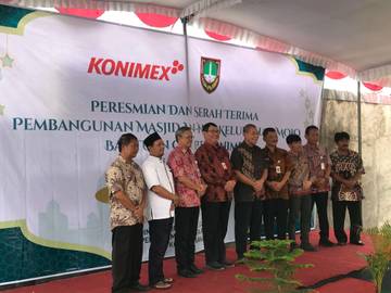 Peresmian Pembangunan Masjid An Nur Kelurahan Mojo