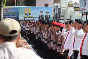 Polres Wonogiri Gelar Upacara Hari Kesadaran Nasional