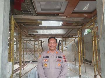 Polisi di Klaten Wakafkan Tanah Untuk Dibangun Masjid 
