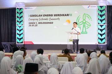 SMKN 1 Mojosongo Mendapatkan Program TJSL atau CSR Dari Pertamina