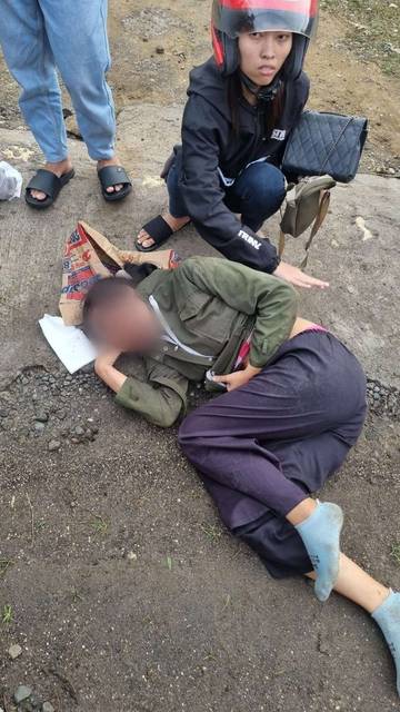 Polisi Olah TKP Kecelakaan Tunggal di Eromoko