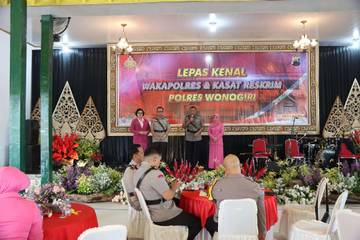 Polres Wonogiri Gelar Lepas Kenal Pejabat Baru