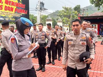 Operasi Gaktibplin, Propam Polda Jateng Kunjungi Polres Wonogiri