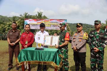 Polres Wonogiri Komitmen Dukung Pelaksanaan TMMD Sengkuyung Tahap I Tahun 2025