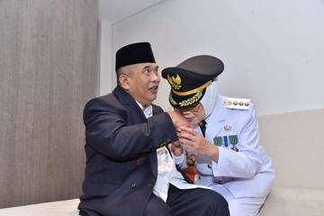 Rekaman Lensa Pelantikan Bupati dan Wakil Bupati Sukoharjo Periode 2025-2030