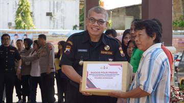 Polres Wonogiri Gelar Baksos Polri Presisi Bersama Aliansi Mahasiswa