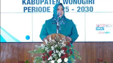 Serah Terima Jabatan Tim Penggerak PKK Kabupaten Wonogiri 