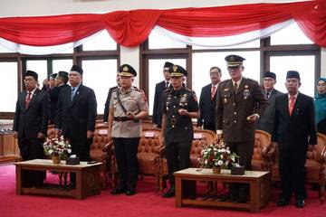 Rapat Paripurna Penyampaian Visi Misi Bupati Wonogiri